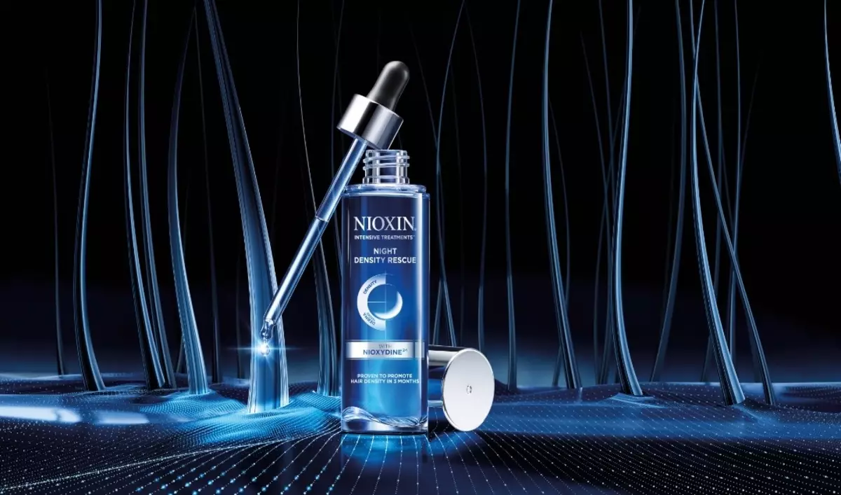 Nioxin serum: Funktioner af natmidler til at øge tykkelsen og forhindre hårfragilitet, anmeldelser 5021_2