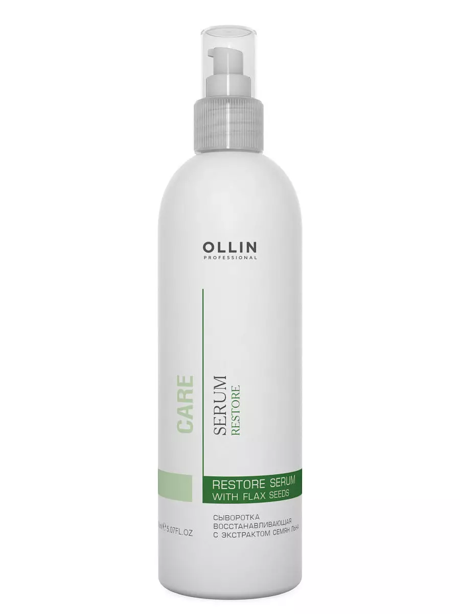 Ollin Serum: Vetitë e flokëve Reduktimi i flokëve me ekstrakt farë liri, shqyrtime 5032_9