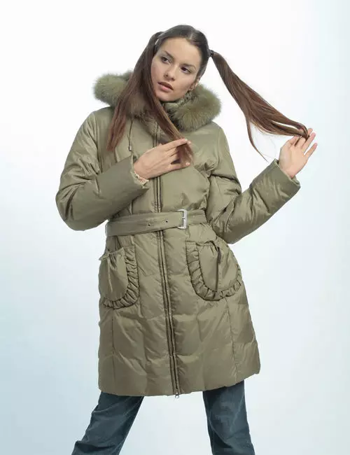 Brimipotto de las mujeres de invierno (69 fotos): en Siinyprona, con piel, desde Drapa, de moda 2021-2022, en Tinzulyte, chaquetas de puentes, cuero 504_16