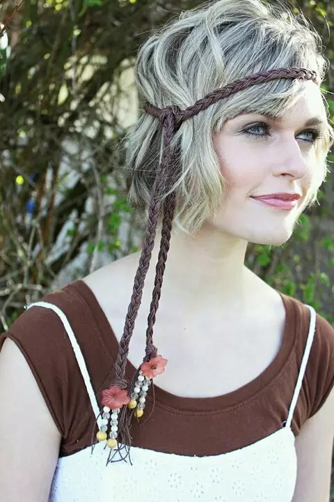 Hippie Hairstyles (44 sary): Ny volon-dehilahy sy ny volon-dehilahy lahy, ny fomba fanao mahazatra amin'ny fiainana andavanandro sy ny braids. Firavaka volo 5077_9