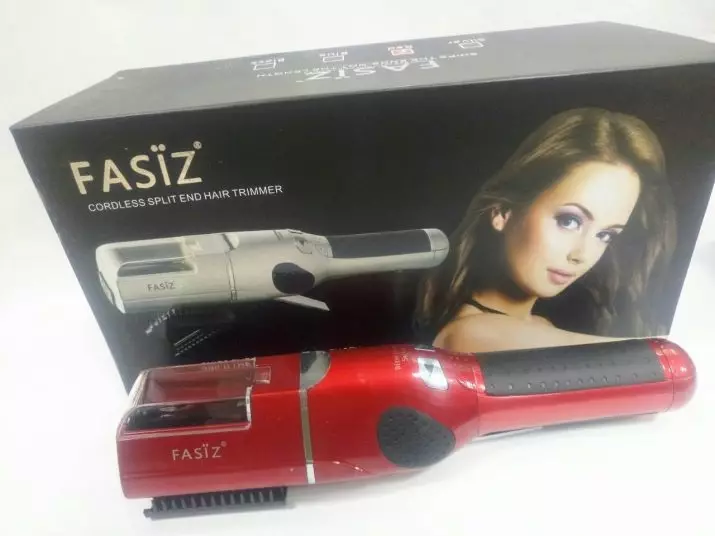 Machine para sa paghahati tip: mga aparato para sa pagtanggal (polishing) ng split hair, fasiz trimmers at iba pang mga tagagawa 5105_3