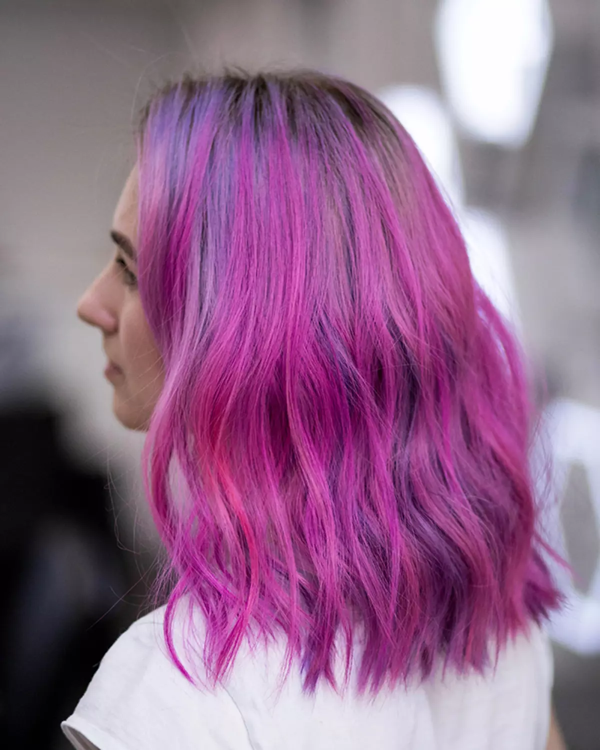 Как покрасить волосы от фиолетового до розового