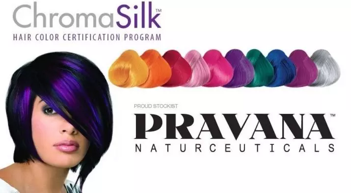 Violett färgsträngar på mörkt hår: val av skugga, färgning av krullarna med medellängd, kort och långt hår med en skivbalsam 5130_39