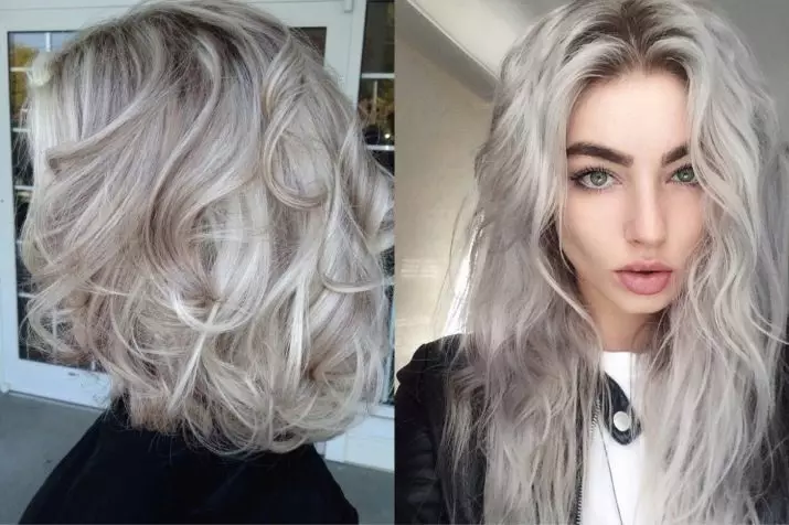 Hair color de cenușă întunecată (78 fotografii): bucle scurte și lungi, cu o nuanță de cenușă. Cum să atingeți tonul dorit din blond? Cum să reparăm lumina? Cine va purta colorant? 5137_76