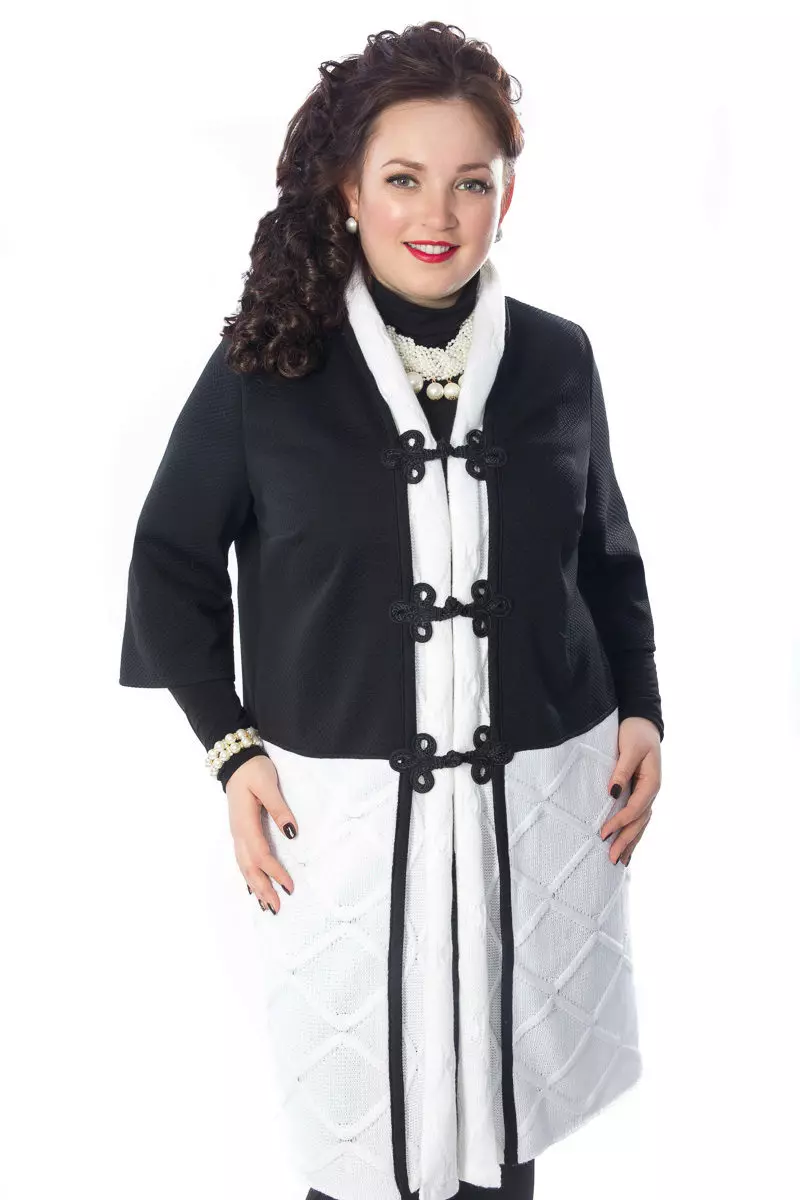 Coat cardigan (118 photos): kutoka knitwear nene, na ambayo kuvaa kike kanzu cardigan, bila vifungo, na kofia, bila bitana 513_36