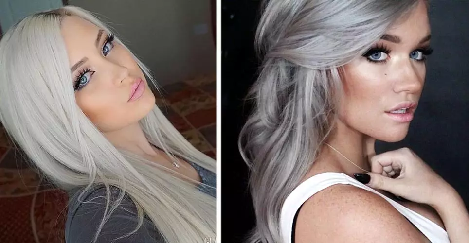 Ash Blonde (67 photos): Couleur des cheveux blancs 2021, coloration de Brunette dans la platine-Ash Blonde avec des racines sombres. Comment avoir une belle nuance? 5141_20