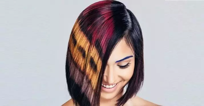 Todas as cores do cabelo (130 fotos): tons de moda 2021. Paleta da TEFIA: Fuchsia e Esmeralda, Marsala e Amatista, Política e groselha negra 5150_33