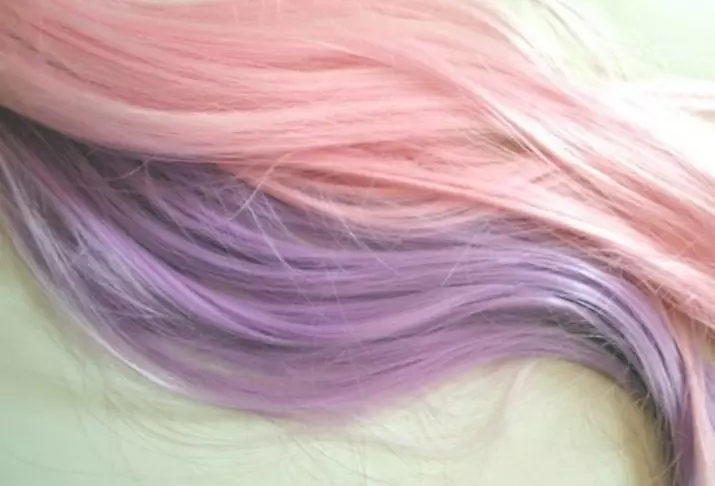 de color cendrós cabell porpra (foto 23): ros, ros cendra de color violeta clar i fosc. Com pintar els cabells? 5188_12