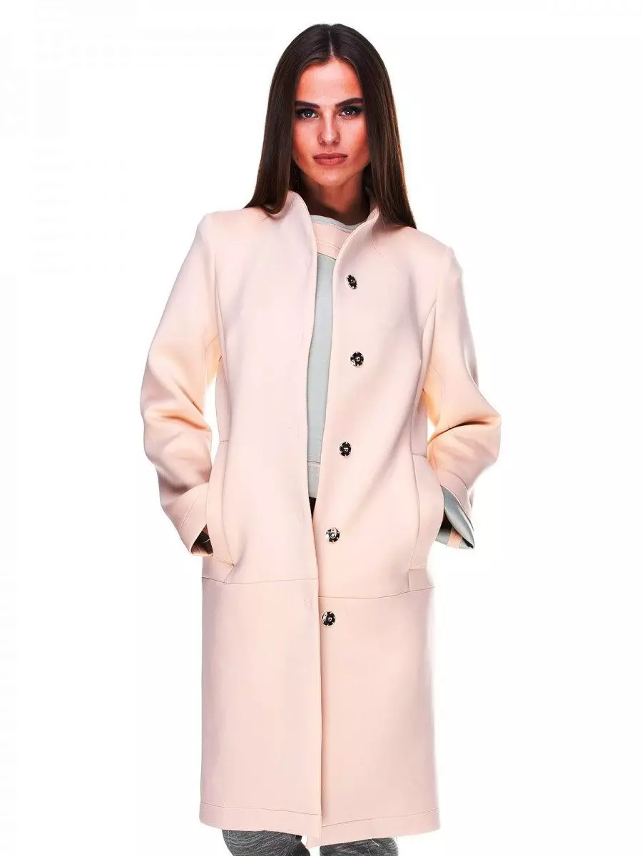 Neoprene Coat (76 புகைப்படங்கள்): வடிவமைப்பாளர்கள் ஃபேஷன் சேகரிப்புகள், விமர்சனங்கள் 518_7