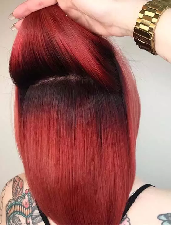 Colores de pelo de moda (165 fotos): Tendencias reales 2021 y tonos populares para cabello corto y largo y corto 5194_100