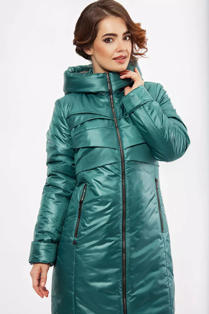 Women's Coat Jacket (160 foto's): Van Finland Coat Jacket Transformer, Trendy 2021, Bas met 'n baadjie binne, verkort 520_10