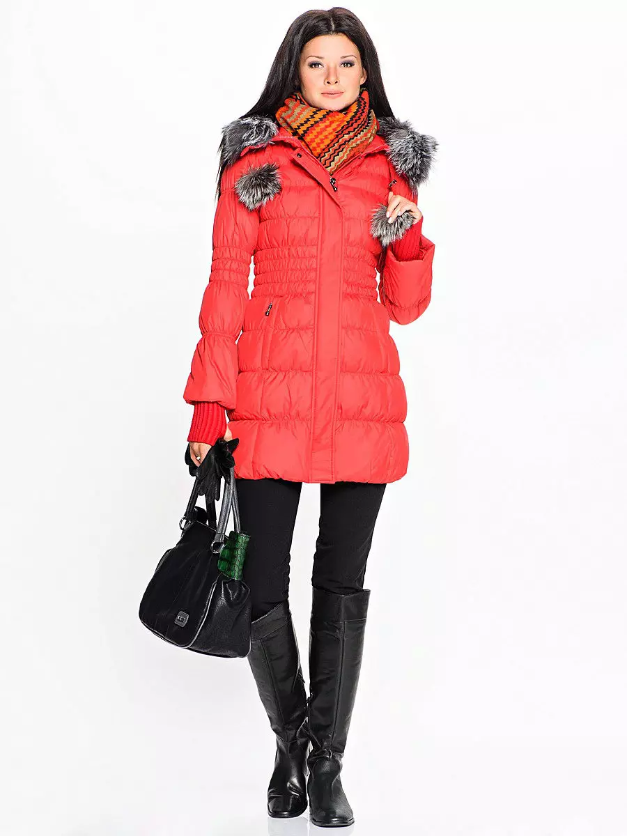 яке палто за жени (160 снимки): от Финландия яке палто трансформатор, модерен 2021, палто с якето, съкратени 520_110