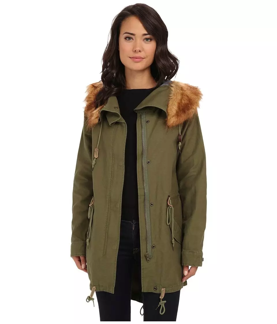 яке палто за жени (160 снимки): от Финландия яке палто трансформатор, модерен 2021, палто с якето, съкратени 520_14