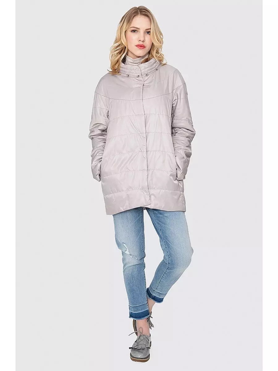 Women's Coat Jacket (160 foto's): Van Finland Coat Jacket Transformer, Trendy 2021, Bas met 'n baadjie binne, verkort 520_152