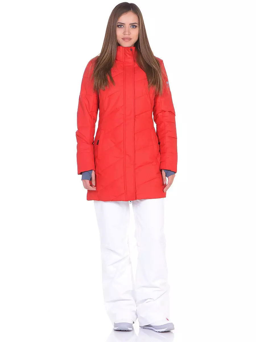 яке палто за жени (160 снимки): от Финландия яке палто трансформатор, модерен 2021, палто с якето, съкратени 520_156