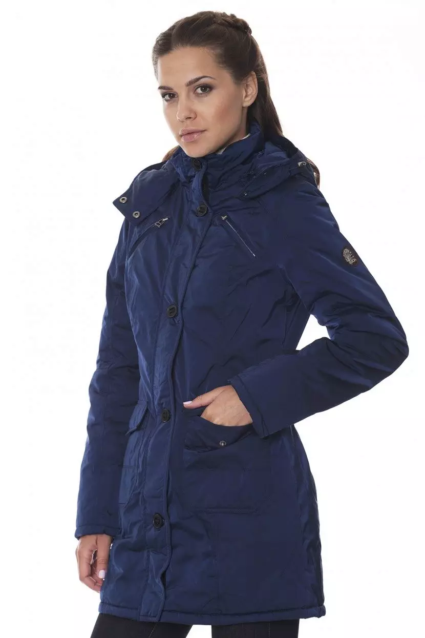 Women's Coat Jacket (160 foto's): Van Finland Coat Jacket Transformer, Trendy 2021, Bas met 'n baadjie binne, verkort 520_157