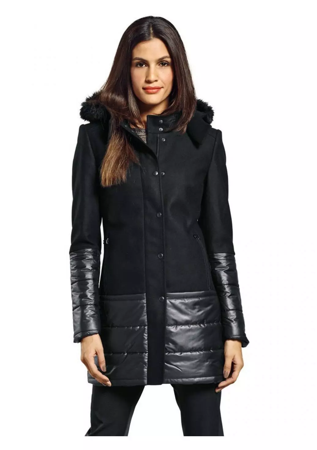 яке палто за жени (160 снимки): от Финландия яке палто трансформатор, модерен 2021, палто с якето, съкратени 520_16