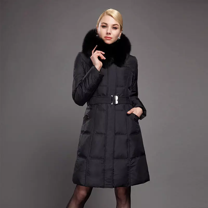 яке палто за жени (160 снимки): от Финландия яке палто трансформатор, модерен 2021, палто с якето, съкратени 520_21