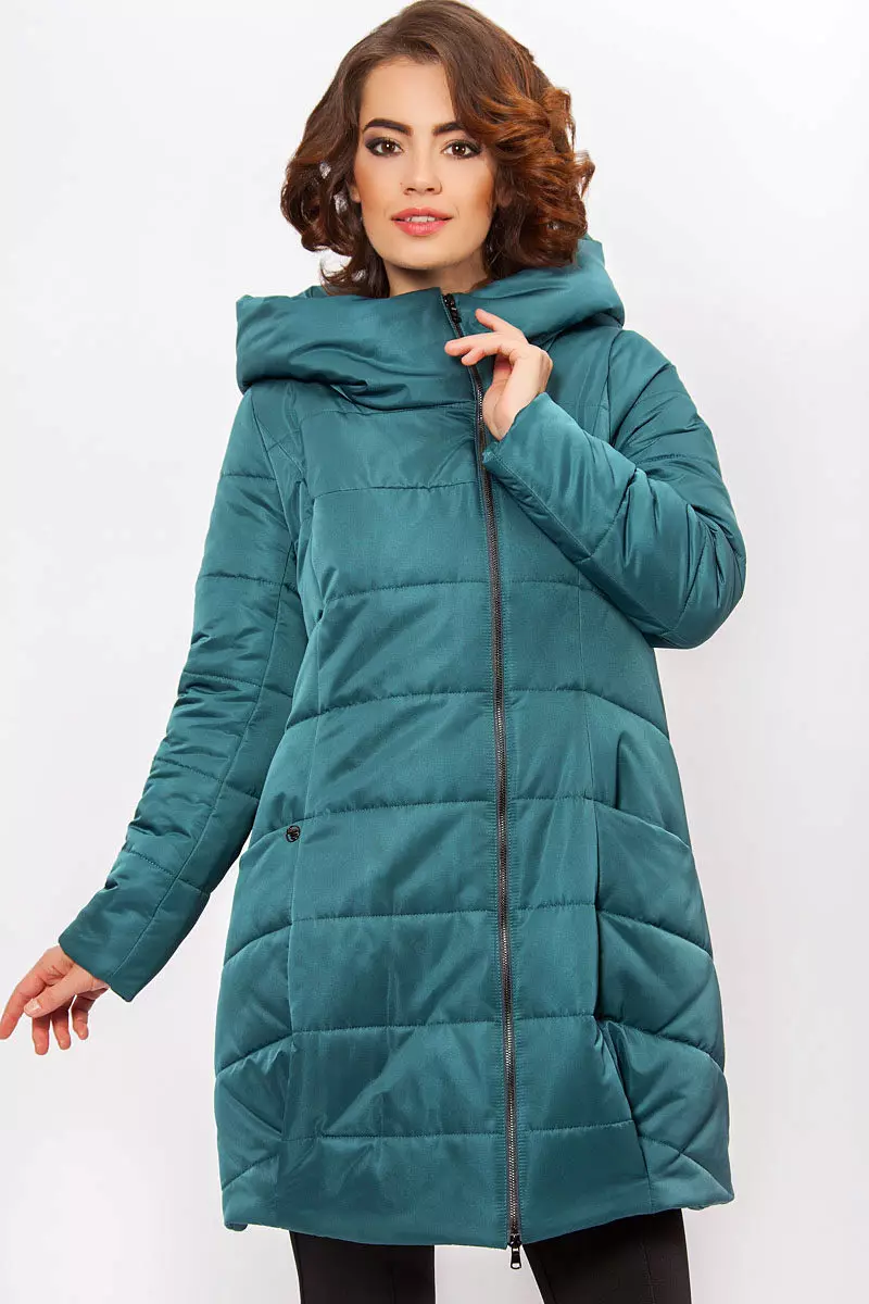 яке палто за жени (160 снимки): от Финландия яке палто трансформатор, модерен 2021, палто с якето, съкратени 520_32