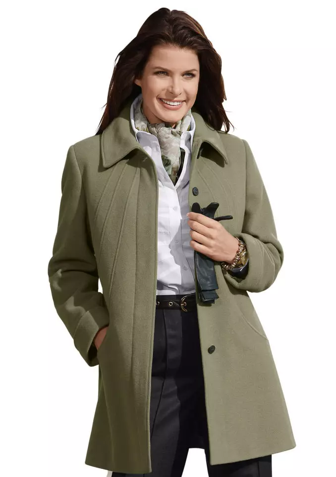 Women's Coat Jacket (160 foto's): Van Finland Coat Jacket Transformer, Trendy 2021, Bas met 'n baadjie binne, verkort 520_37