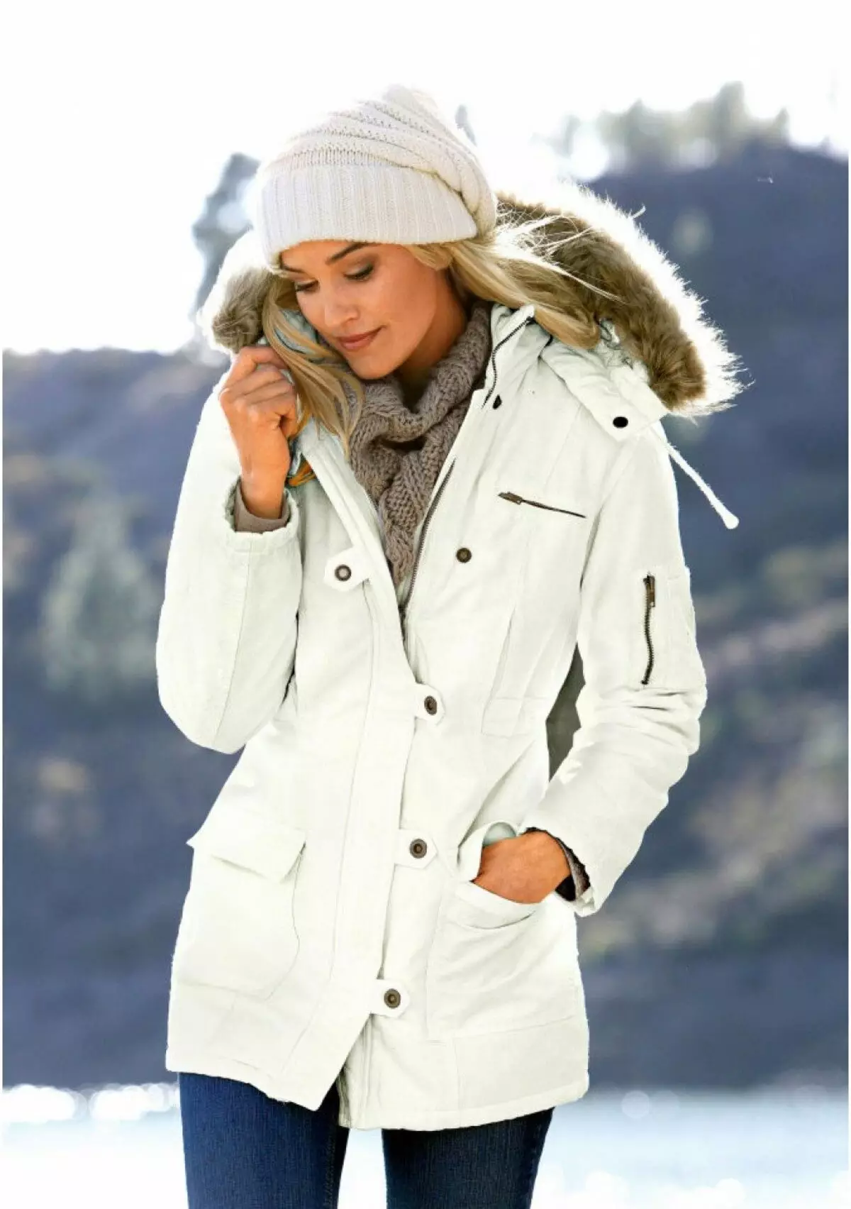 яке палто за жени (160 снимки): от Финландия яке палто трансформатор, модерен 2021, палто с якето, съкратени 520_4