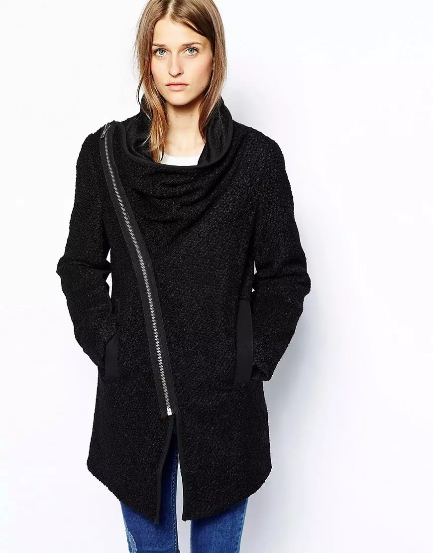 яке палто за жени (160 снимки): от Финландия яке палто трансформатор, модерен 2021, палто с якето, съкратени 520_55