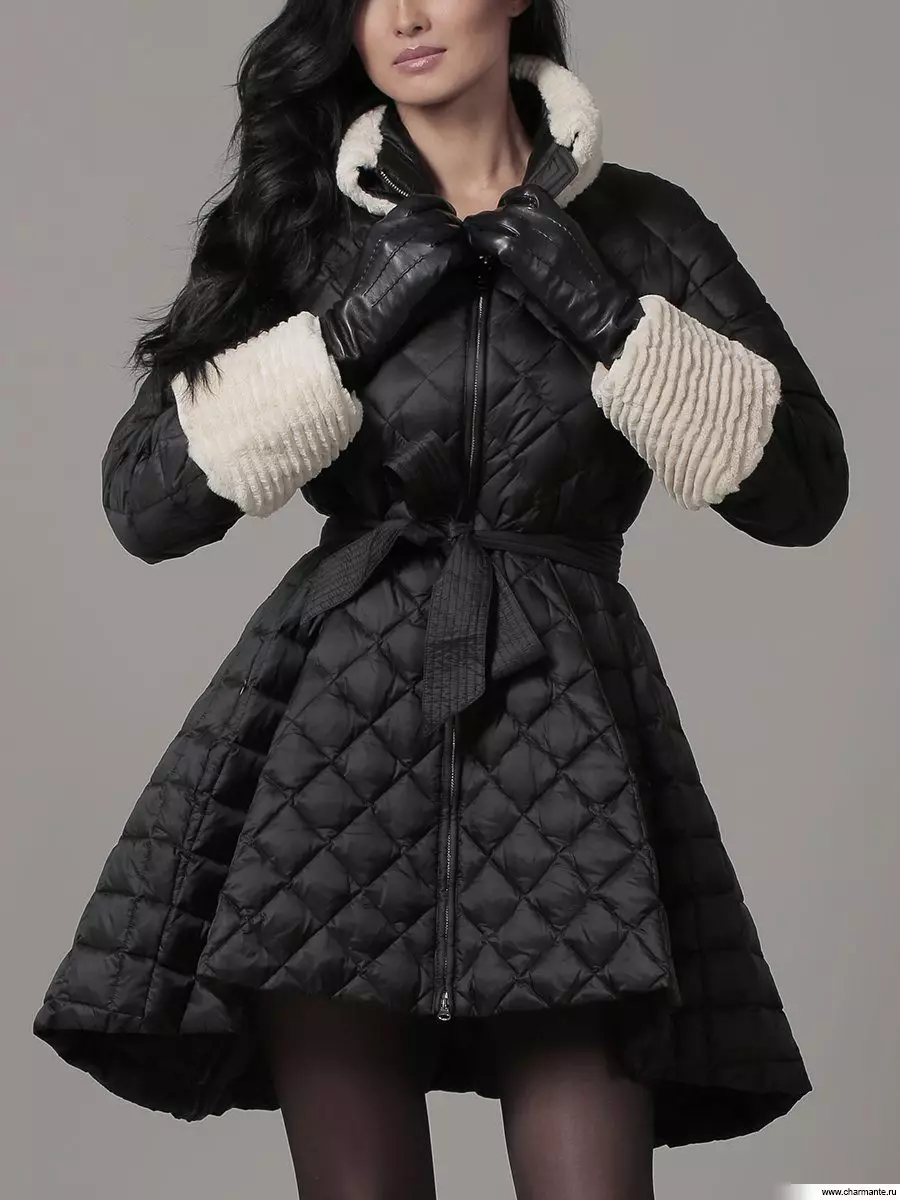 яке палто за жени (160 снимки): от Финландия яке палто трансформатор, модерен 2021, палто с якето, съкратени 520_66