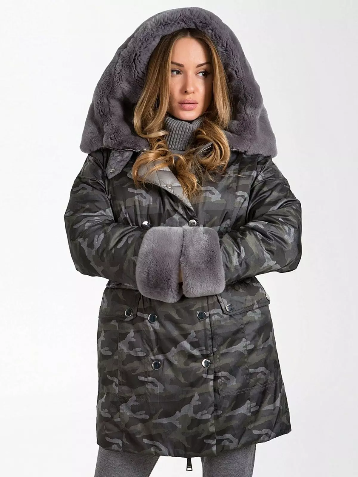 яке палто за жени (160 снимки): от Финландия яке палто трансформатор, модерен 2021, палто с якето, съкратени 520_71