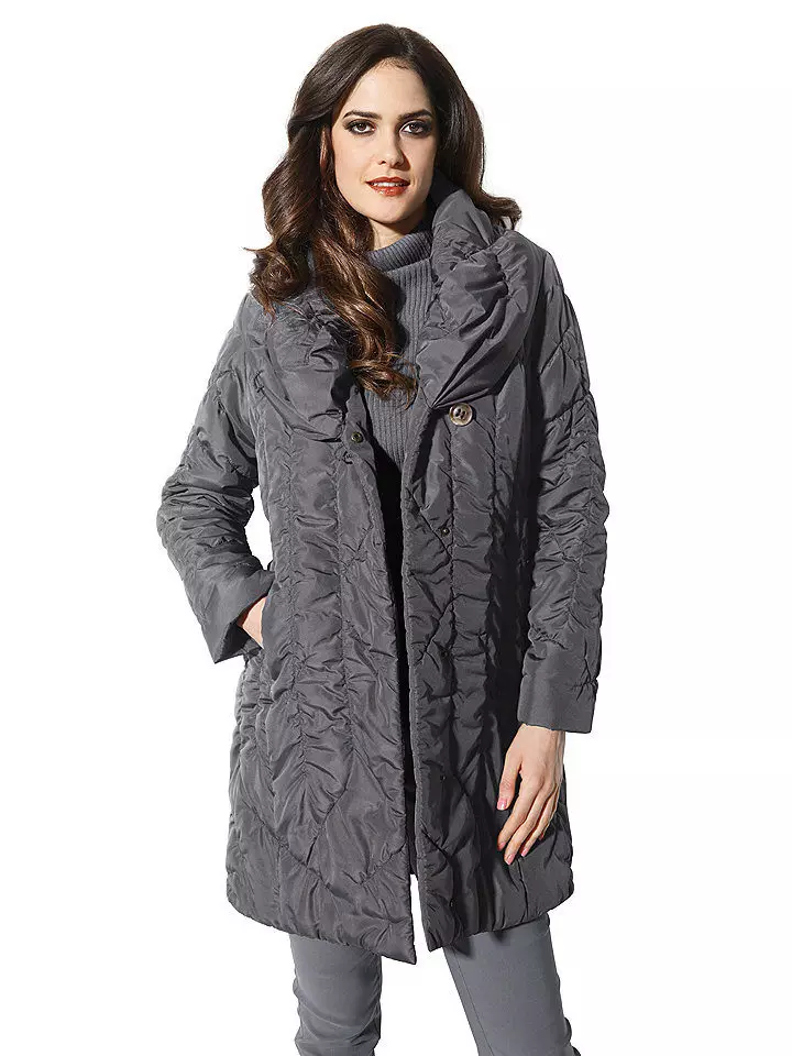 яке палто за жени (160 снимки): от Финландия яке палто трансформатор, модерен 2021, палто с якето, съкратени 520_86