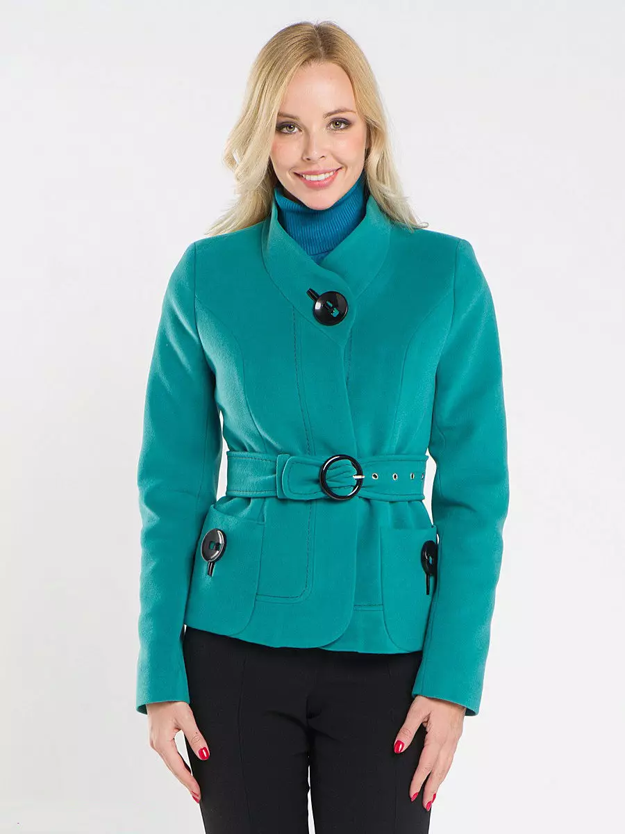 яке палто за жени (160 снимки): от Финландия яке палто трансформатор, модерен 2021, палто с якето, съкратени 520_88