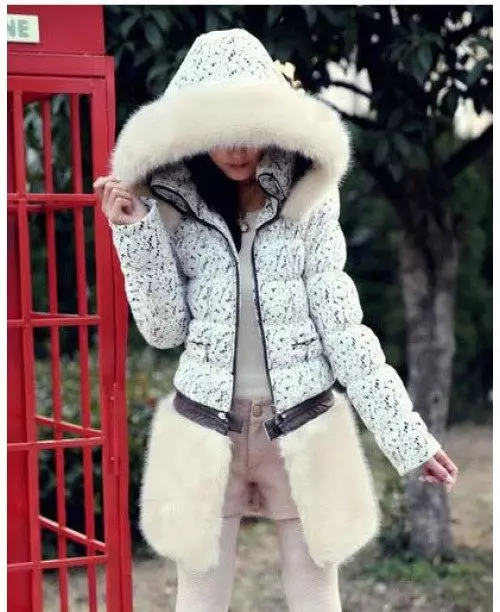яке палто за жени (160 снимки): от Финландия яке палто трансформатор, модерен 2021, палто с якето, съкратени 520_97