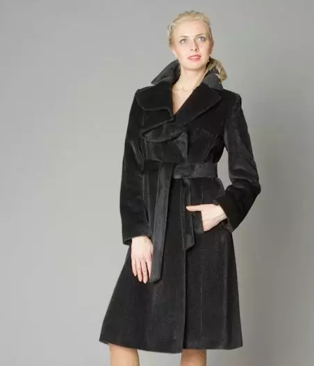 Лама палто (59 снимки): модели, ревюта 523_10