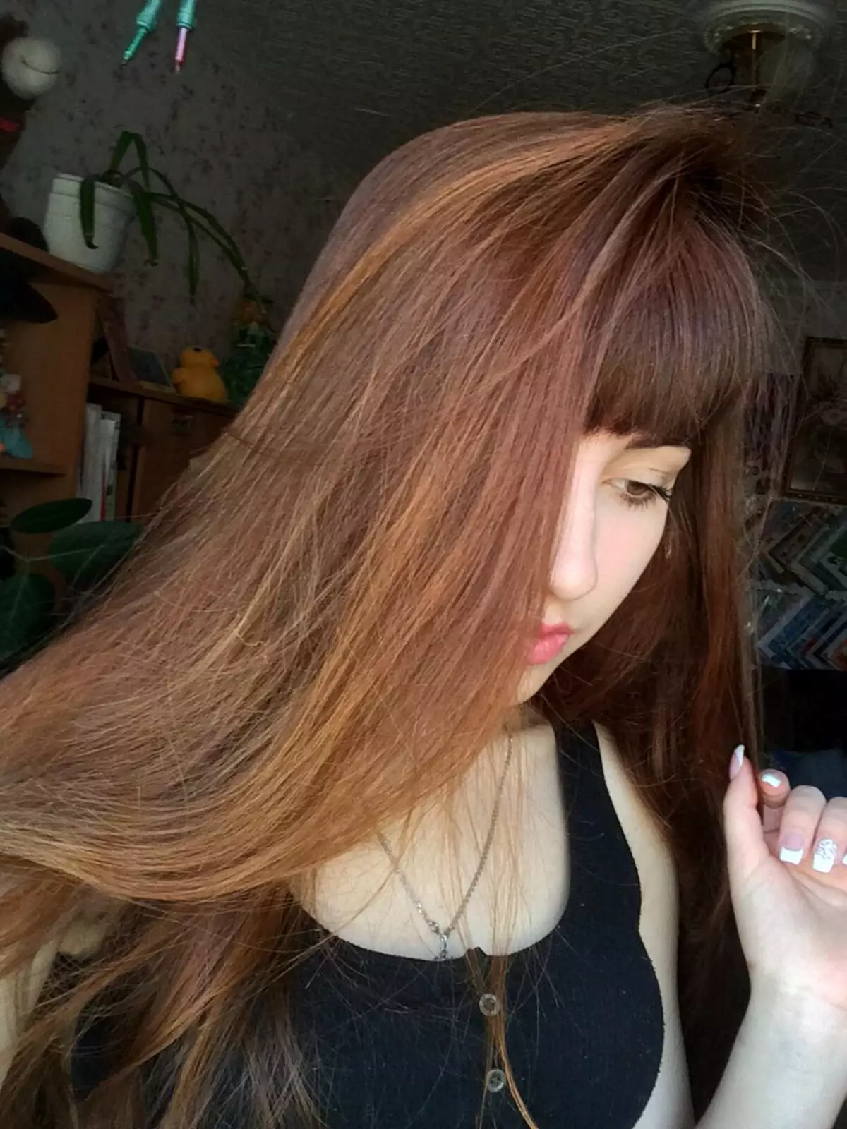 ¿Cómo pintar la cáscara de cebolla del pelo? 18 Foto tinción adecuada de pelo gris, oscuro y ligero en casa. 5245_12