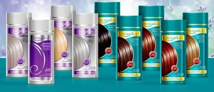 សម្លេងប៉ូវកំងសក់ទៀន (22 រូបថត): tint shampoos និង balms សម្រាប់សក់ពន្លឺនិងប៍នតង់ដេ, តើវាអាចបំភ្លឺសក់ដោយប្រើប៉ូវកំលាំង 5273_5