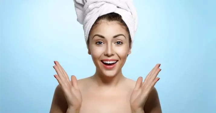 So wäscht Tonic, Skelett Shampoo oder Balsam mit Haaren (40 Fotos) aus: was schnell gespült werden kann, nach wie viel es vollständig gereinigt wird, wie es von der Haut der Hände zu Hause waschen 5275_29