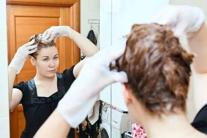 Jak malować włosy tonikiem? 41 zdjęć: Jak używać w domu, lepsza farba, po tym, jak bardzo prać i jak długo utrzymywać 5281_21