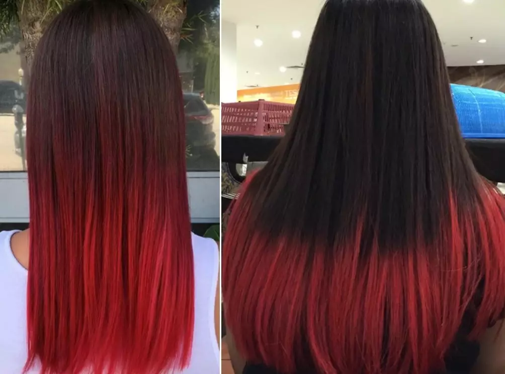 Flokët e kuqe të ndritshme (40 foto): Kush shkon ngjyra të kuqe të zjarrtë dhe si t'i arrijnë ato? 5303_37