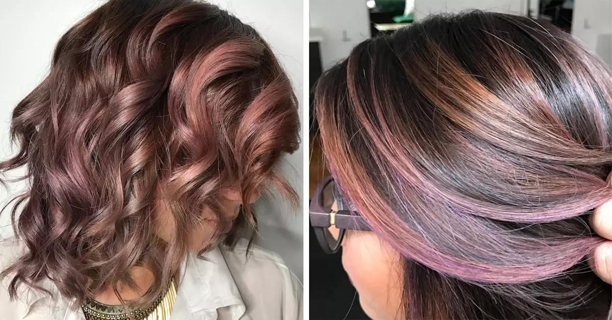 Жива боја на коса (24 фотографии): Кои се нијансите на Лилац одат? Како правилно да ја насликате косата во боја на lilac? 5306_11