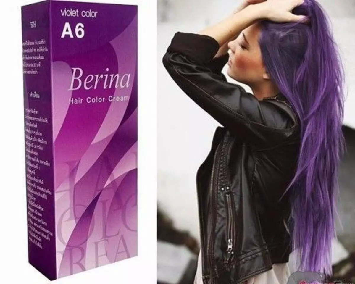 Color de cabello en vivo (24 fotos): ¿Quiénes son los tonos lilas? ¿Cómo pintar correctamente tu cabello en un color lila? 5306_18