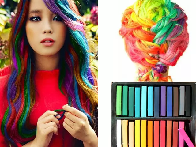 Ασυνήθιστα χρώματα μαλλιών (75 φωτογραφίες): Όμορφες φυσικές και τεχνητές αποχρώσεις για μικρά και μακριά μαλλιά. Ποια χρώματα είναι κατάλληλα για σκούρο και ελαφρύ δέρμα; 5319_69