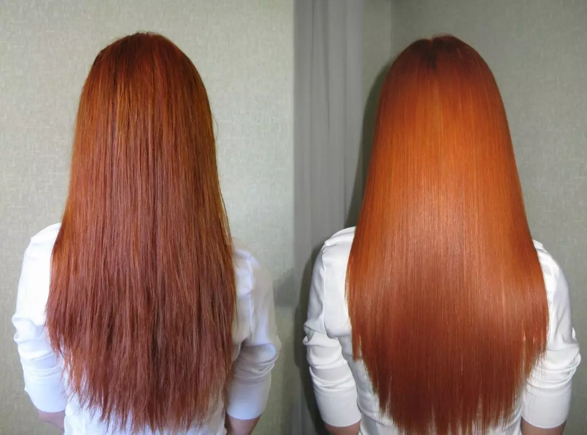 Luonnonpunainen hiusten väri (28 kuvaa): luonnolliset sävyt ja niiden ominaisuudet 5332_17