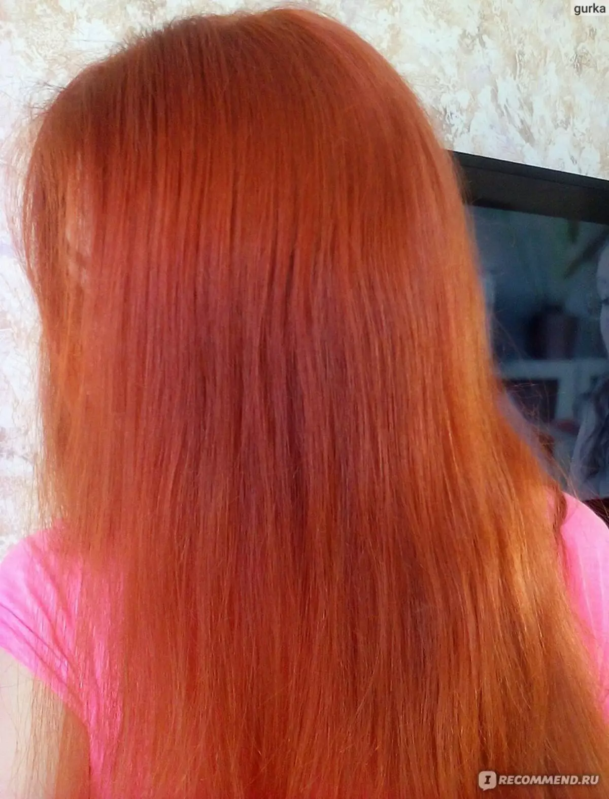 Redhead juuksed (96 fotot): punase värviga toonide palett, pikad ja lühikesed juuksed värvid, külma oranž, kuldsed punased ja muud värvi valikud 5335_81