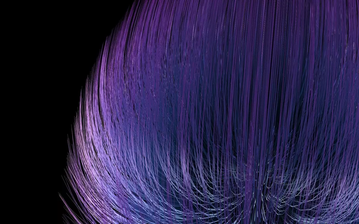 Tóc tím (84 ảnh): Lilac và các sắc thái khác, sợi tóc vàng trong nâu tím, xanh tím và các màu khác 5343_62