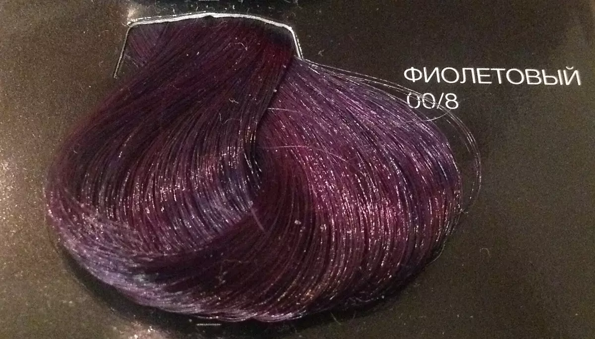 Păr purpuriu (84 fotografii): Lilac și alte nuanțe, fire blonde în culoare brun-violet, albastru-violet și alte culori 5343_63