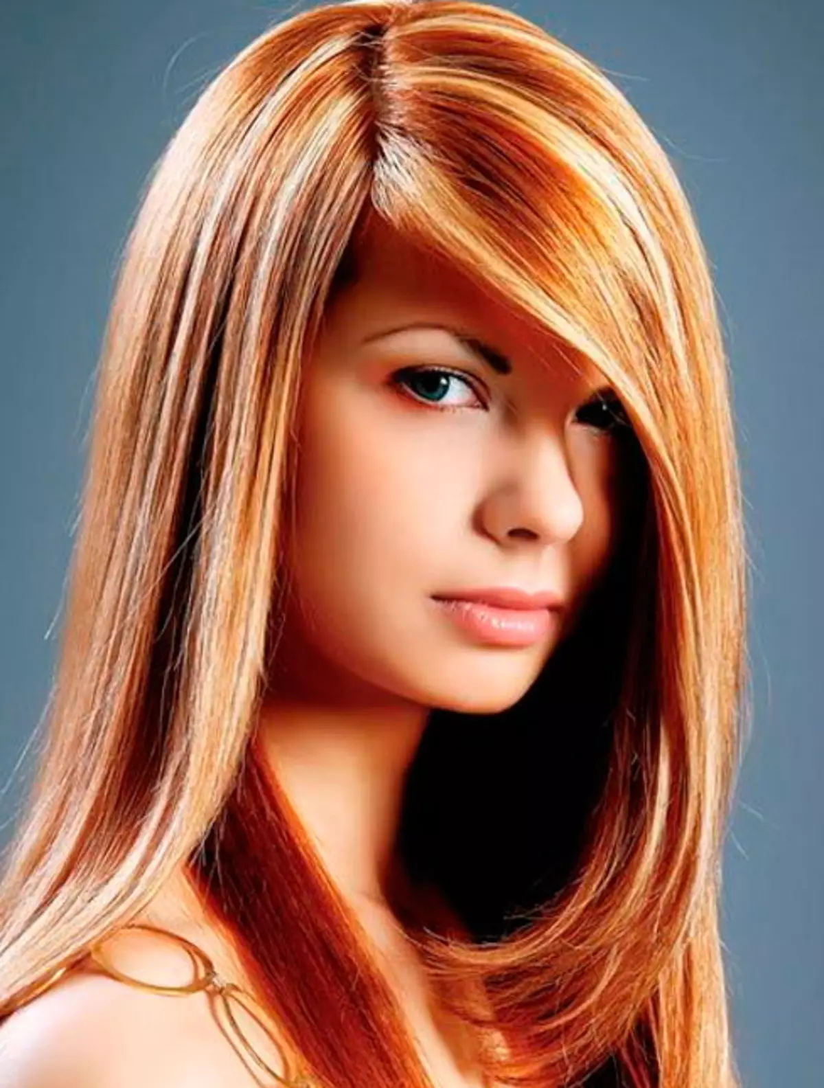 Lebur ing rambut medium (50 foto): Trendi lan rambute wanita sing apik lan apik karo lelebet, tipis ilang 5363_12