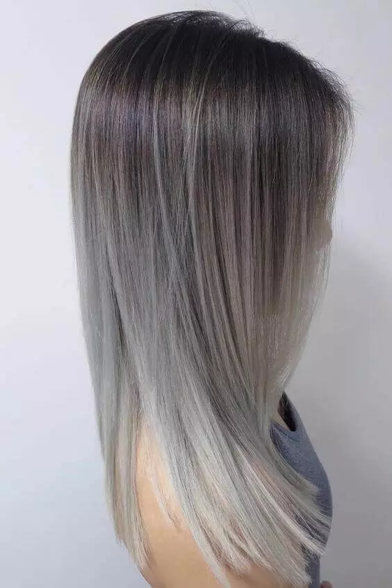 Ashling (60 снимки): топене на сив нюанс на тъмно и руса коса, боядисване на коса в цвят пепел блондинка 5381_53