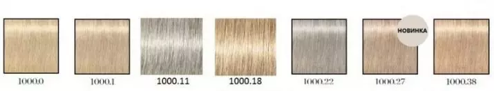 Indola Hair Paint (30 wêne): Kulîlkên Palette, boyaxkirin bêyî ammonia, pîşeyî ji bo porê kesk, nirxên por 5398_16