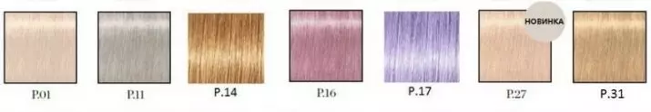 Indola Hair Paint (30 wêne): Kulîlkên Palette, boyaxkirin bêyî ammonia, pîşeyî ji bo porê kesk, nirxên por 5398_20