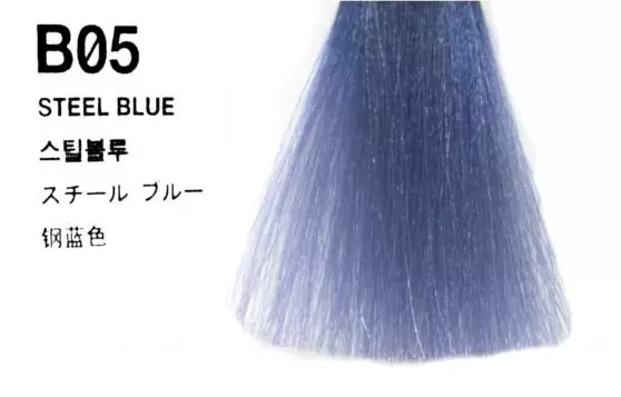 Cet rambut biru: Telaga cet rambut tahan sareng tumpu biru, tina lampu biru ka warna hideung sareng warna biru 5402_23
