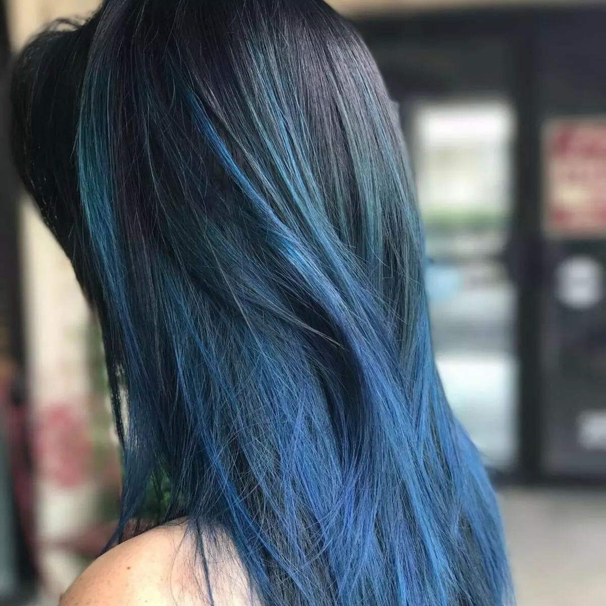 Cet rambut biru: Telaga cet rambut tahan sareng tumpu biru, tina lampu biru ka warna hideung sareng warna biru 5402_42